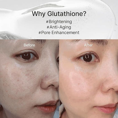 House of B Glow Glutathione 2-Step Face Film Set for Wrinkle Reduction & Skin Tone Enhancement