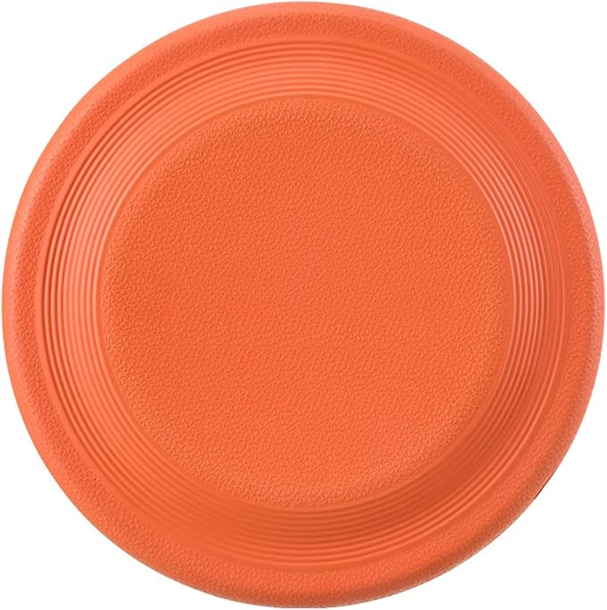 Dog Flying Disc - Durable Rubber Flying Disc Dog Toy - 9.25" Indestructible Rubber Dog Flying Discs