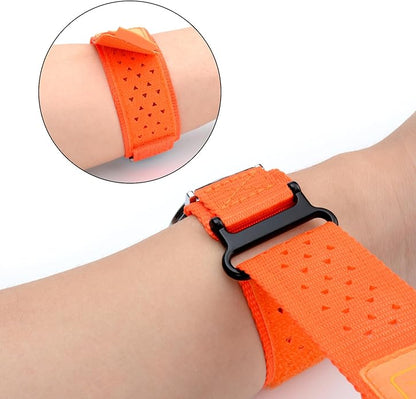 TStrap Nylon Sport Watch Band - Black Quick Release Watch Straps for Men Women - Athletic Military