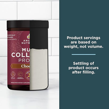 Ancient Nutrition Hydrolyzed Collagen Peptides Powder with Probiotics, Chocolate Multi Collagen