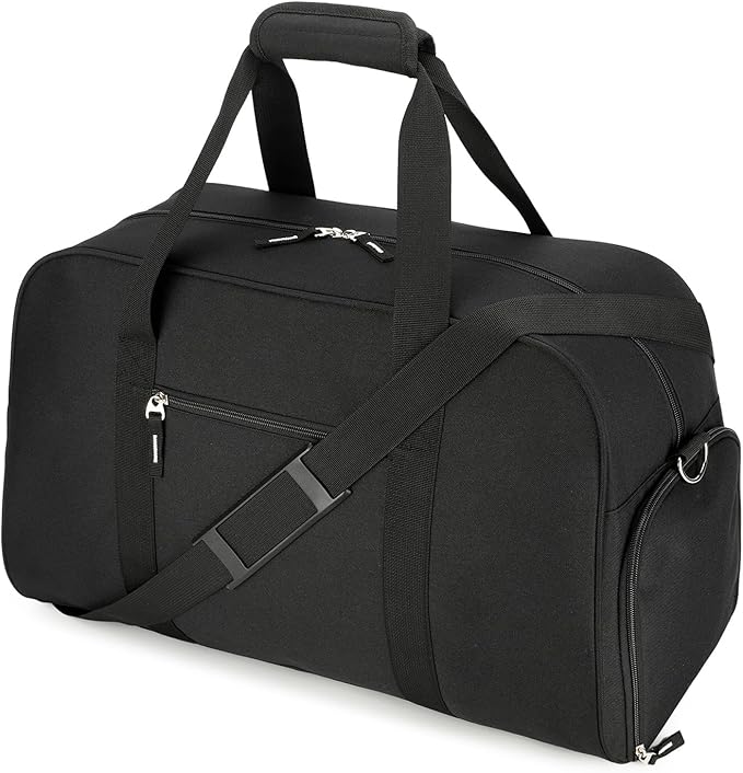 Searock 21 Inch Gym Bag with Shoe Compartment, Sports Duffle Bag for Travel, Carry On Duffel Bag