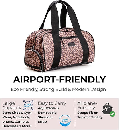Vooray Burner Gym Duffel Bag, Gym Bag for Women and Men with Shoe Compartment, Weekender, Overnight
