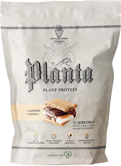 Ambrosia Planta - Premium Plant-Based Protein | Vegan & Keto Friendly | Gourmet Flavors with No