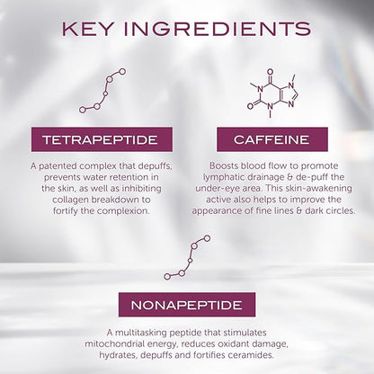 111SKIN Cryo De-Puffing Energy Facial Mask - Fragrance Free - Tighten, De-Puff & Refresh - Peptides