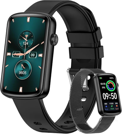 Fitness Tracker, Fitness Watches for Women Men with Heart Rate Monitor Blood Oxygen Sleep Tracker