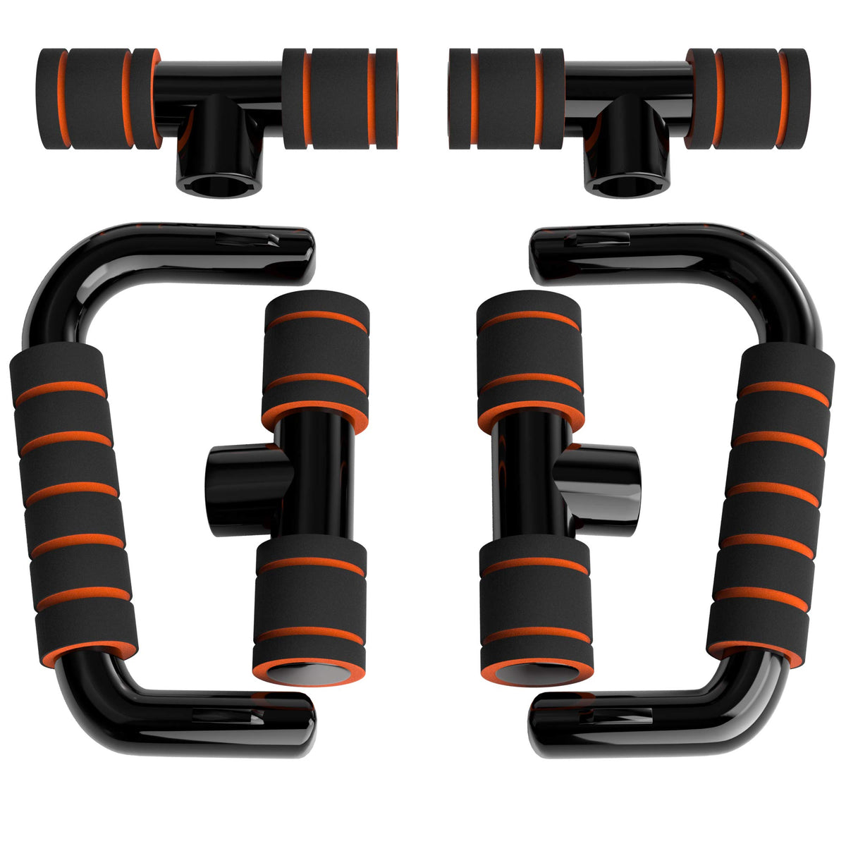 Readaeer Push Up Bars Gym Exercise Equipment Fitness 1 Pair Pushup Handles with Cushioned Foam Grip