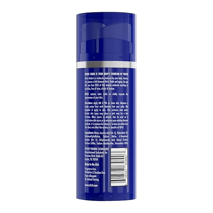 Nitric Oxide Activating Serum with Antioxidants | Hydrating Serum For Face | Decreases Wrinkles |