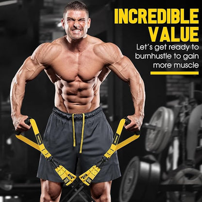 Heavy Resistance Bands for Working Out, 300lbs/360lb/420lb Exercise Bands Workout Bands with