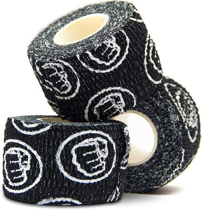 WOD Nation Flexible Hook-Grip Athletic Tape – Easy-Tear, Sweat-Proof Thumb & Finger Strips for