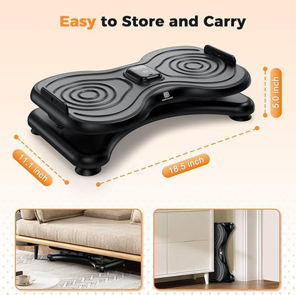 New Waist Twist Board with LCD Display and Resistance Bands, Ab Twister Machine for Abs Workout