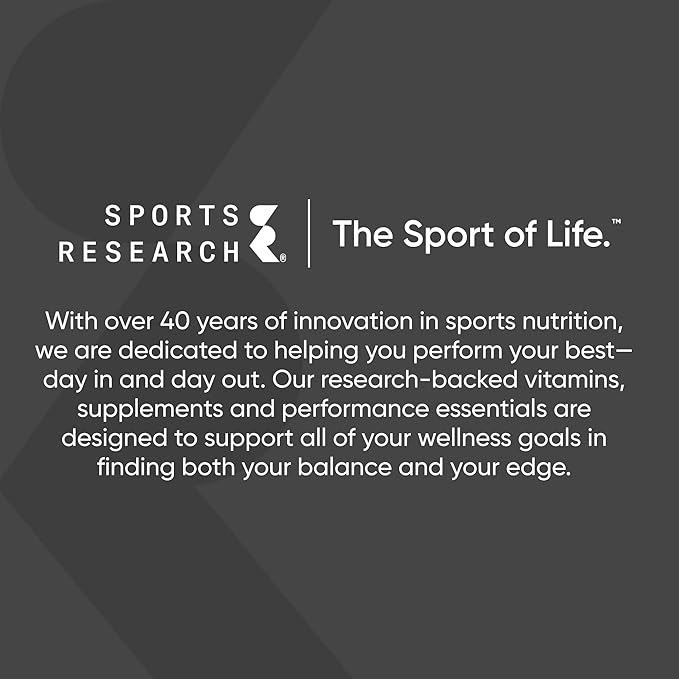 Sports Research Whey Protein Isolate - Sports Nutrition Protein Powder 25g per Serving - 2.1lb Bag