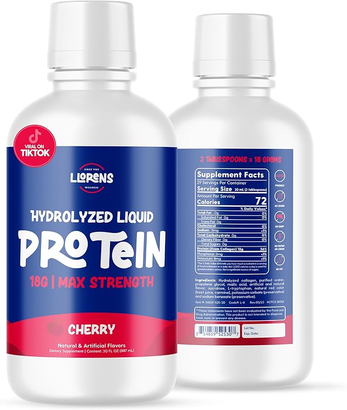 Proteinex Medical Grade Liquid Hydrolyzed Protein Max Strength - Supports Wound Healing and Doctor
