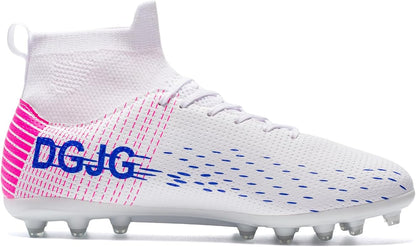Youth Soccer Cleats Mens Training Football Cleats Lightweight Womens High-top Soccer Shoes AG