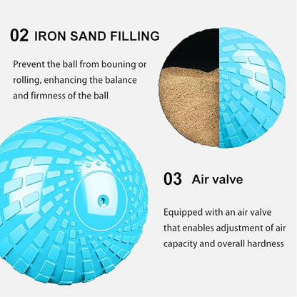 Medicine Ball 10 lbs Slam Ball Weighted Balls for Exercise Strength and Crossfit Workout