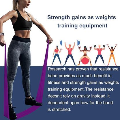 Resistance Bands,Professional Long Non-Latex Elastic Stretch Bands,Exercise Bands for Physical