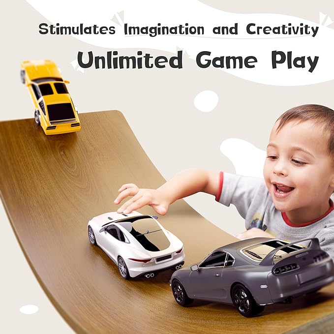 Gentle Monster Wooden Wobble Balance Board, 35 Inch Rocker Board Natural Wood, Kids Toddler Open