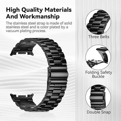 Compatible with Samsung Galaxy Watch 8 Band 40mm 44mm Galaxy Watch 8 Classic 46mm 2025, No Gap