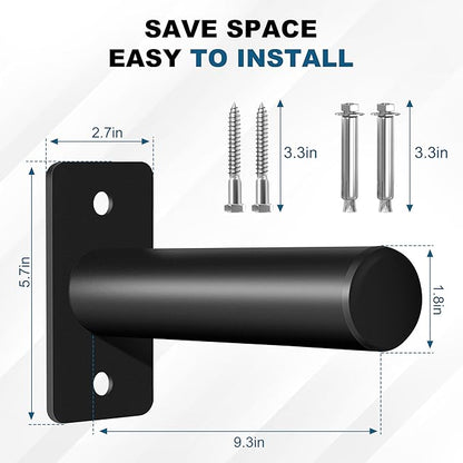 Weight Plate Holder, Wall Mounted Weight Storage Rack for Olympic Weight Plate,Home Gym
