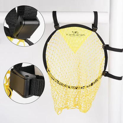 PodiuMax Top Bins Soccer Target Goal, Easy to Attach and Detach to The Goal, Set of 2, for Shooting
