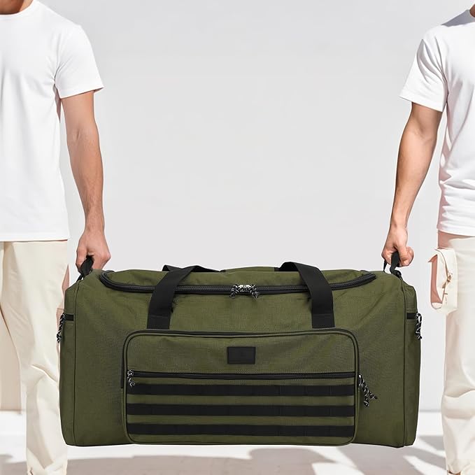 125L Extra Large Gym Duffle Bag for Men Women with Shoes Compartment Heavy Duty Tactical Sports