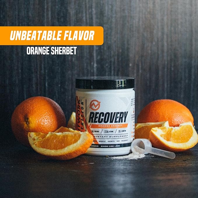 Outwork Nutrition Post Workout Recovery Powder - Creatine Monohydrate, KSM-66 Ashwagandha & Tart