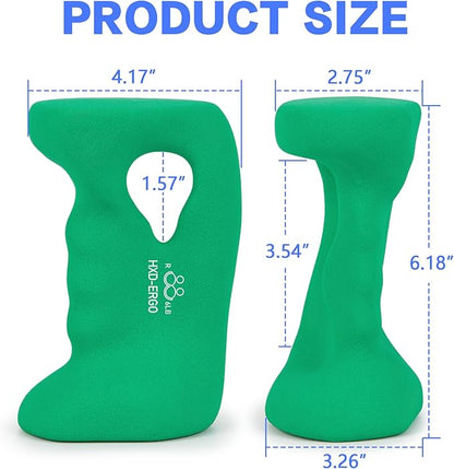 Ergonomic Dumbbells Weights Set-Hand Weights for Women at Home, Ear Dumbbells Weights for Pilates