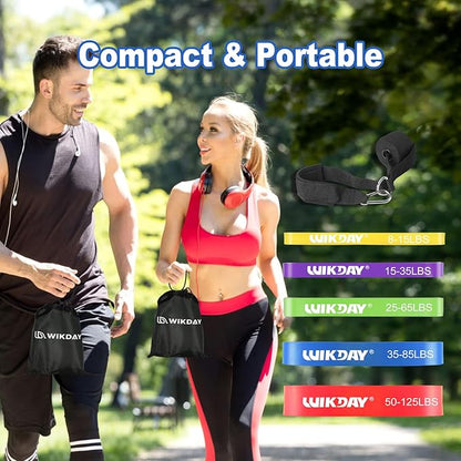 Resistance Bands, Pull Up Bands, Workout Bands for Exercise, Thick Heavy Resistance Band Set with