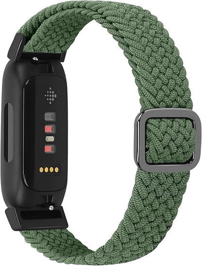 Tiptops Braided Nylon Bands Compatible with Fitbit Inspire 3/Inspire 2/Inspire/Inspire HR/Ace 2/Ace