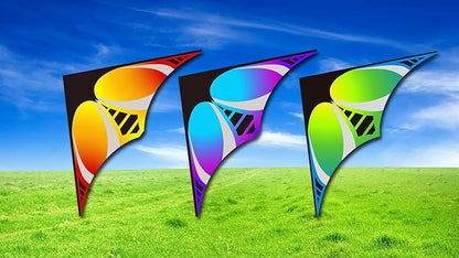 HONBO Delta Kite for Kids Easy to Fly,Large Kite for Adults, Colorful Kite for Children Ages 4-10