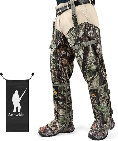 Snake Guard Chaps Waterproof Snake Chaps for Hunting Snake Bite Protection Gear Adjustable Size