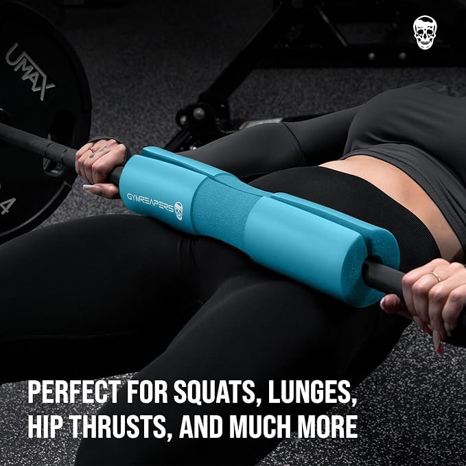Gymreapers Barbell Squat Pad - Protective Bridge Pad For Hip Thrust, Squats, Lunges - Hip Support