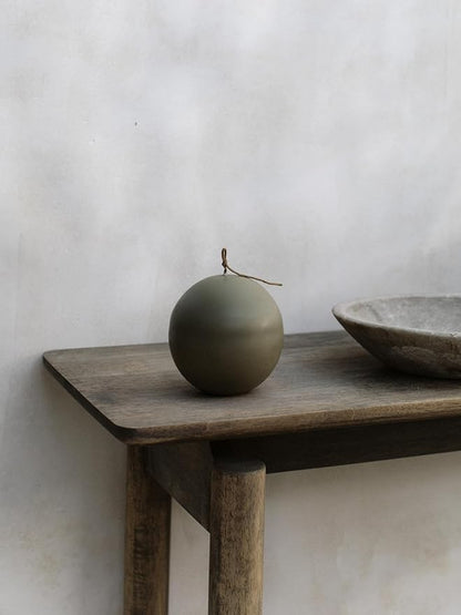 LAWA Imperfect Sphere Candle - Beautiful Handmade Pillar Scented Soy Wax Elegant Aesthetic Candle