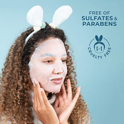 FACETORY K Beauty Face Mask Skin Care - Woah That H2O 2-Step Sheet Mask with Ceramide & Sodium
