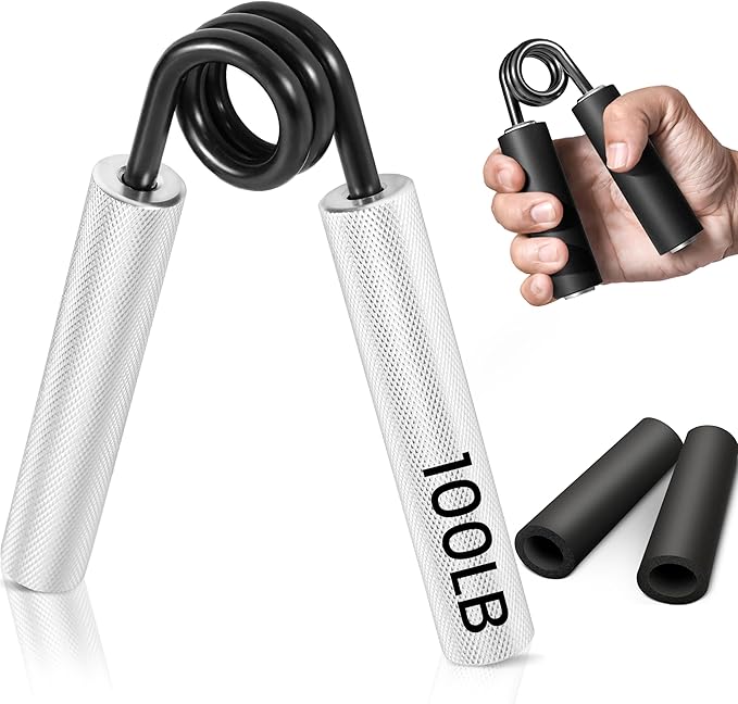 FLYFE Grip Strength Trainer, Hand Grip Strengthener, Forearm Strengthening Devices Metal Hand