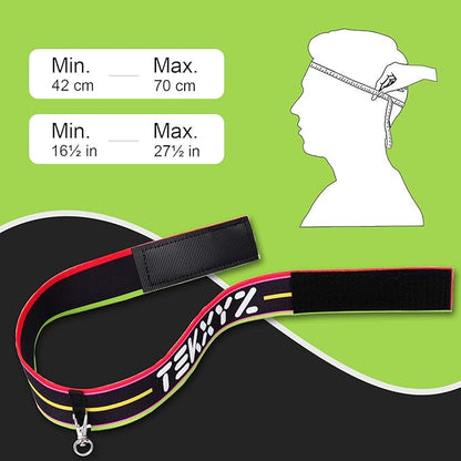 TEKXYZ Boxing Reflex Ball, 2 Difficulty Levels Boxing Ball with Headband, Perfect for Reaction