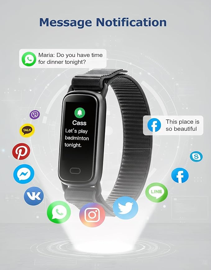 Fitness Tracker for Women Men, Fitness Watches with Heart Rate SpO2 Sleep Tracking,16 Sports Modes