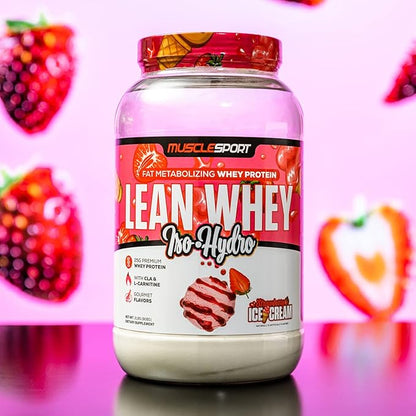 Musclesport Lean Whey Revolution??Protein Powder - Whey Protein Isolate - Low Calorie, Low Carb