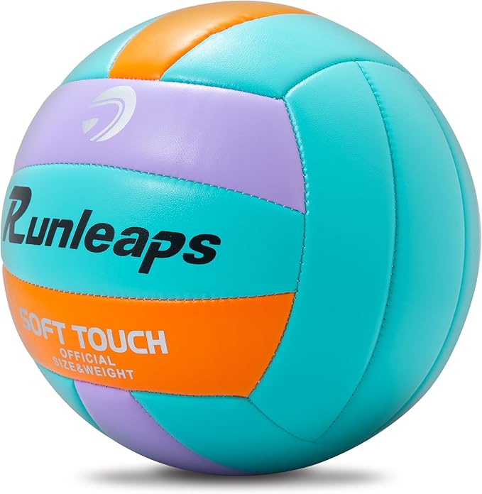 Beach Volleyball Official Size 5 Soft Waterproof Volleyball Sand Sports PU Ball for Indoor