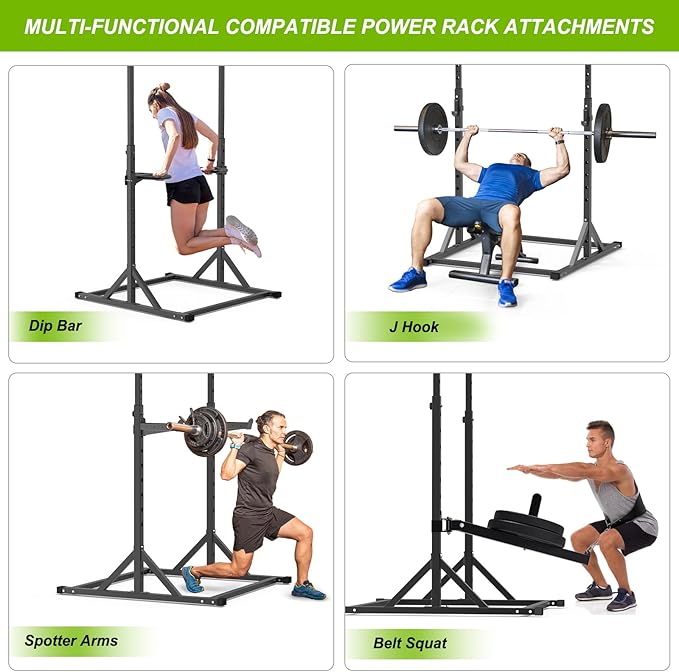 SELEWARE Adjustable Pull Up Station, Multifunction Pull Up Bar, Fully Welded, 500 lbs Capacity