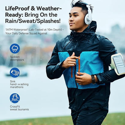 Smart Bracelet, Wearable Activity & Fitness Tracker Band, 24H Sleep Tracker, All-Day Continuous