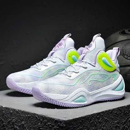 High Upper Basketball Shoes for Men Women Sneakers Fashion Breathable Sports Shoes Anti Slip