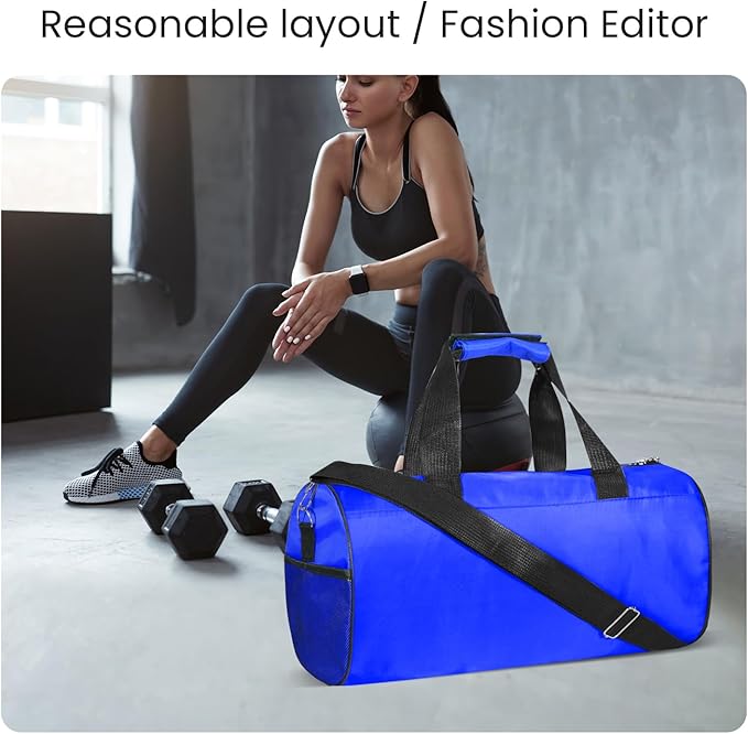 C&F BOGMOST Small Gym Bag for Travel & Duffel - 20 Inch Lightweight Carry On Bag for Men & Women