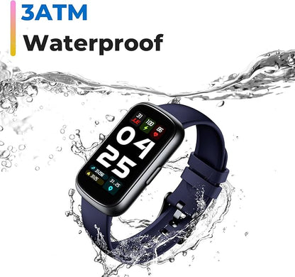 Fitness Tracker Smart Watch, 1.47" Full Touch Health Tracker with 24/7 Heart Rate & Blood Oxygen