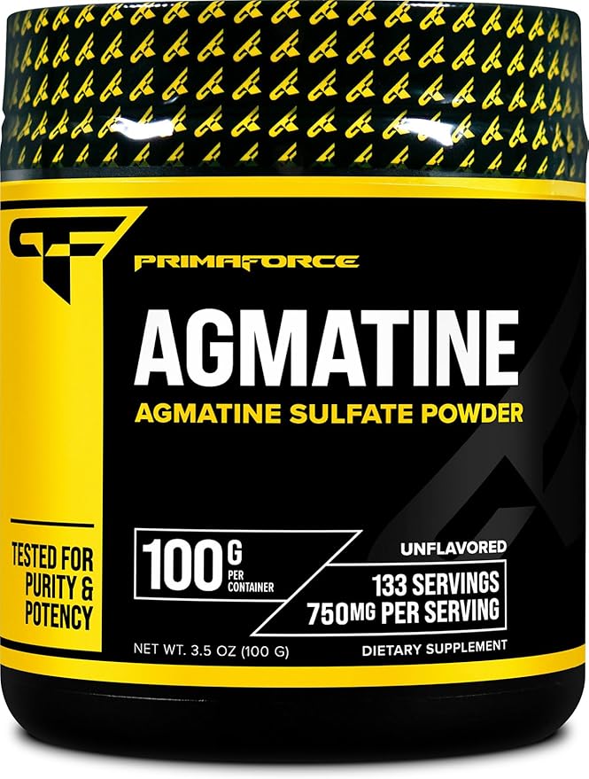 Primaforce Agmatine Sulfate Powder Supplement, 100 Grams ??Promotes Nitric Oxide