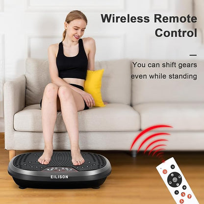 EILISON FitMaxx 3D XL Vibration Plate Exercise Machine - Whole Body Workout Vibration Platform