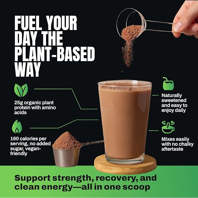 vedge Vegan Protein Powder - Plant Protein Powder with Pea, Pumpkin & Sunflower - USDA Organic