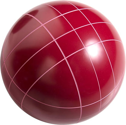 Triumph Sports Competition 100mm Resin Bocce Ball Outdoor Game Set with Carrying Bag for Easy