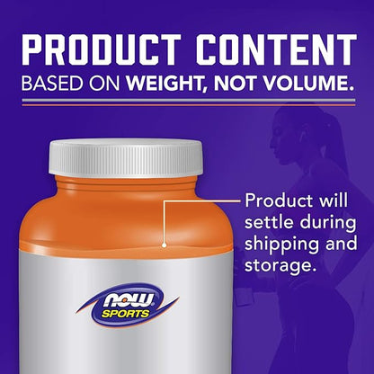NOW Foods Sports Nutrition, Creatine Monohydrate Powder, Mass Building*/Energy Production*