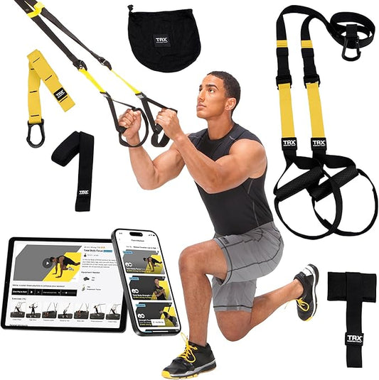TRX PRO3 Suspension Trainer System, Durable Design for Cross-Training, Weight Training, HIIT