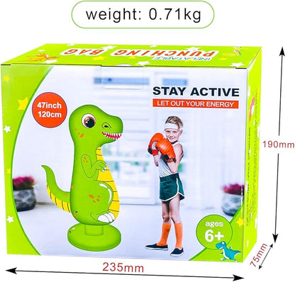Punching Bag for Kids, Free Standing Boxing Bag for Bounce Back Focus Punching Bag for Practicing